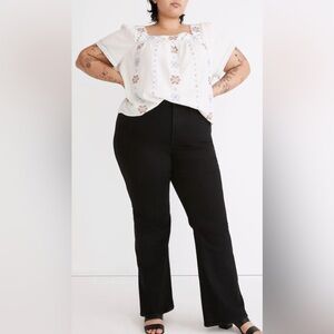 Madewell The Plus Perfect Vintage Flare Jean, Sherborn Wash, sz 16W